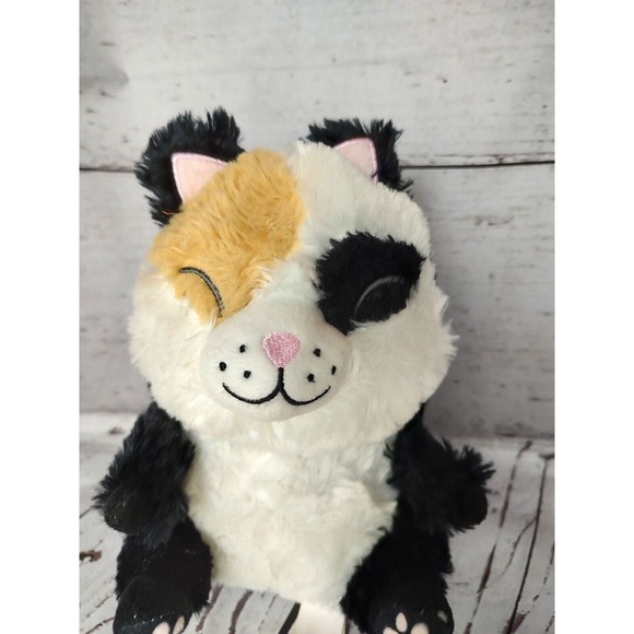 Belly Buddies Calico Fat Cat 13" Plush Large Soft Stuffed Animal Toy Nanco Cute - Picture 2 of 9